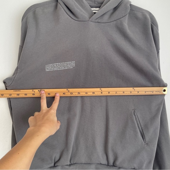 Pangaia Sweatshirt Hoodie Terrycloth Loungewear Cozy Comfy Minimalist Organic XS - Picture 5 of 10